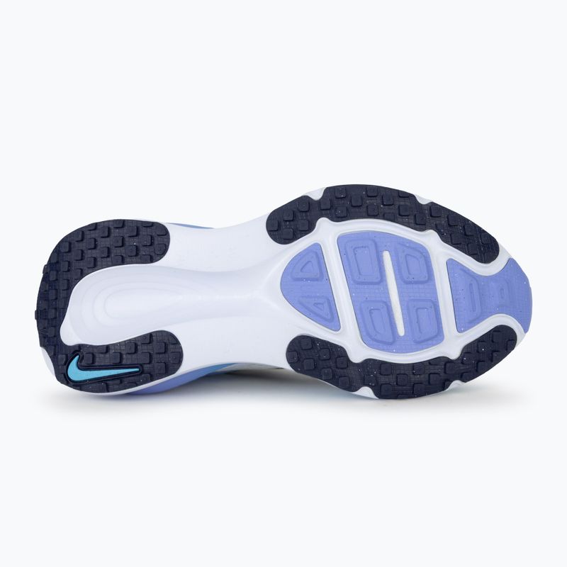 Women's running shoes Nike Vomero 18 white/blue fury/midnight navy 4
