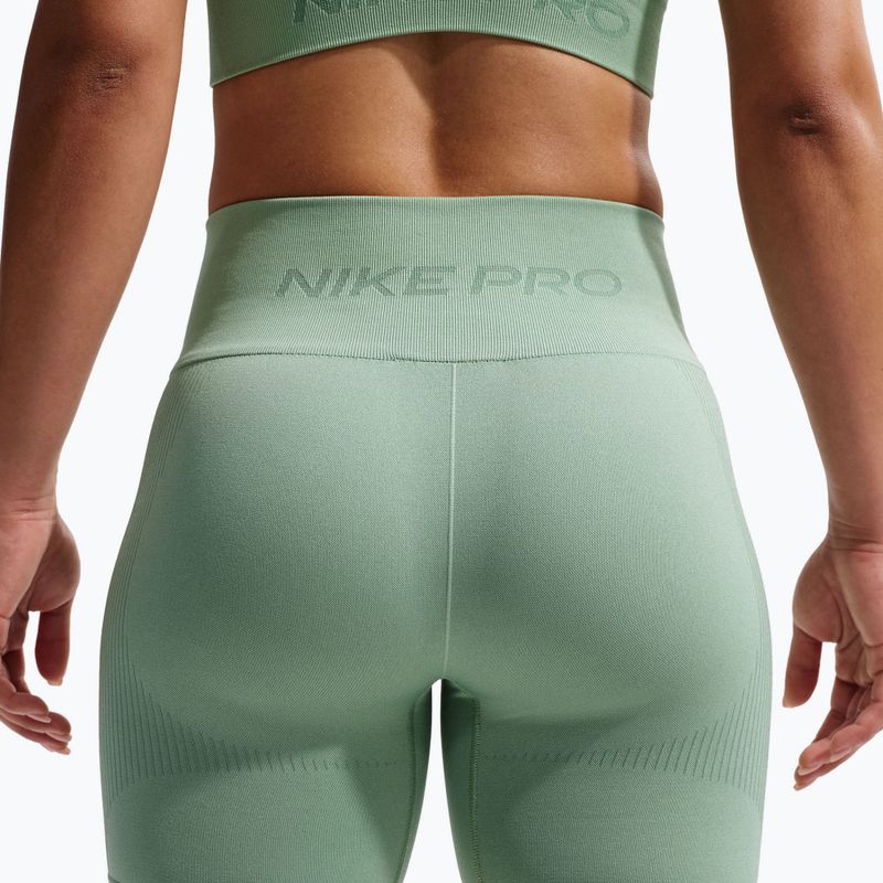 Women's shorts Nike Pro Seamless High-Waisted Biker 5" steam 6
