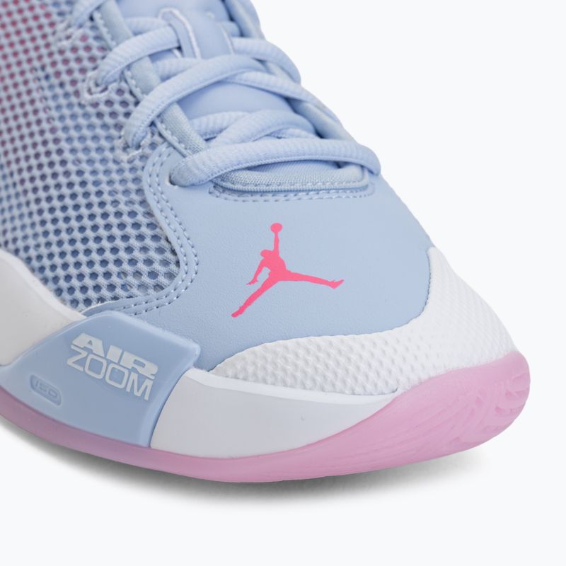 Men's basketball shoes Jordan Luka 77 light marine/blue void-white/hyper pink 7