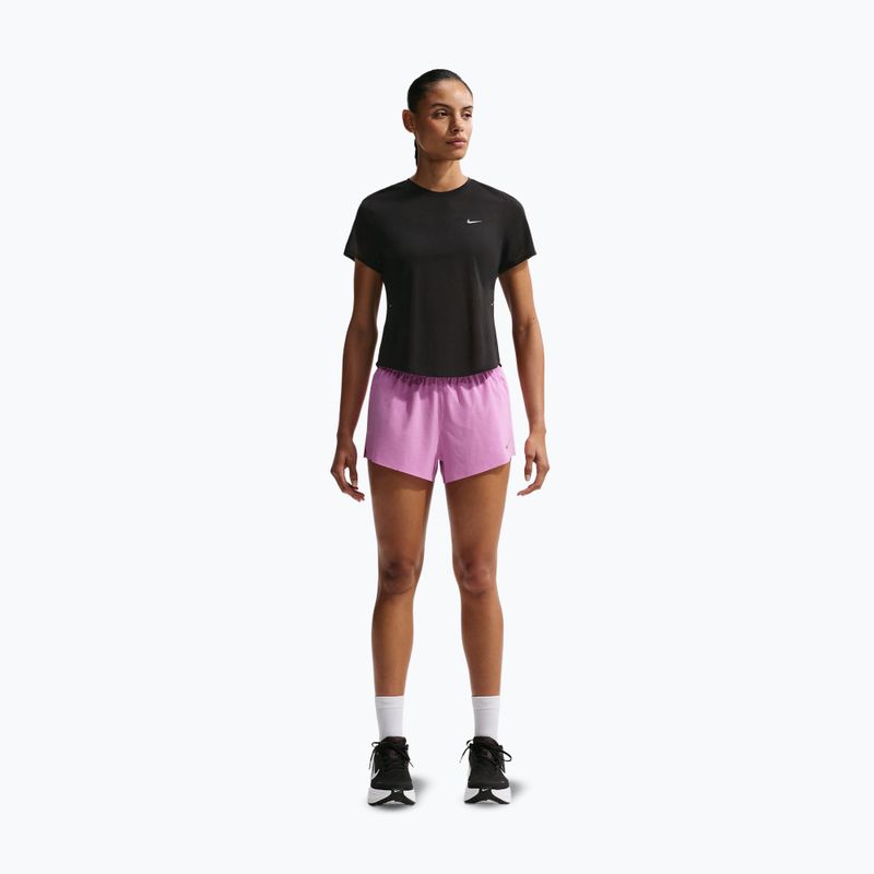 Men's running shorts Nike Swift Breathe Dri-Fit Mid-Rise 2.5" light magenta/photon dust 2