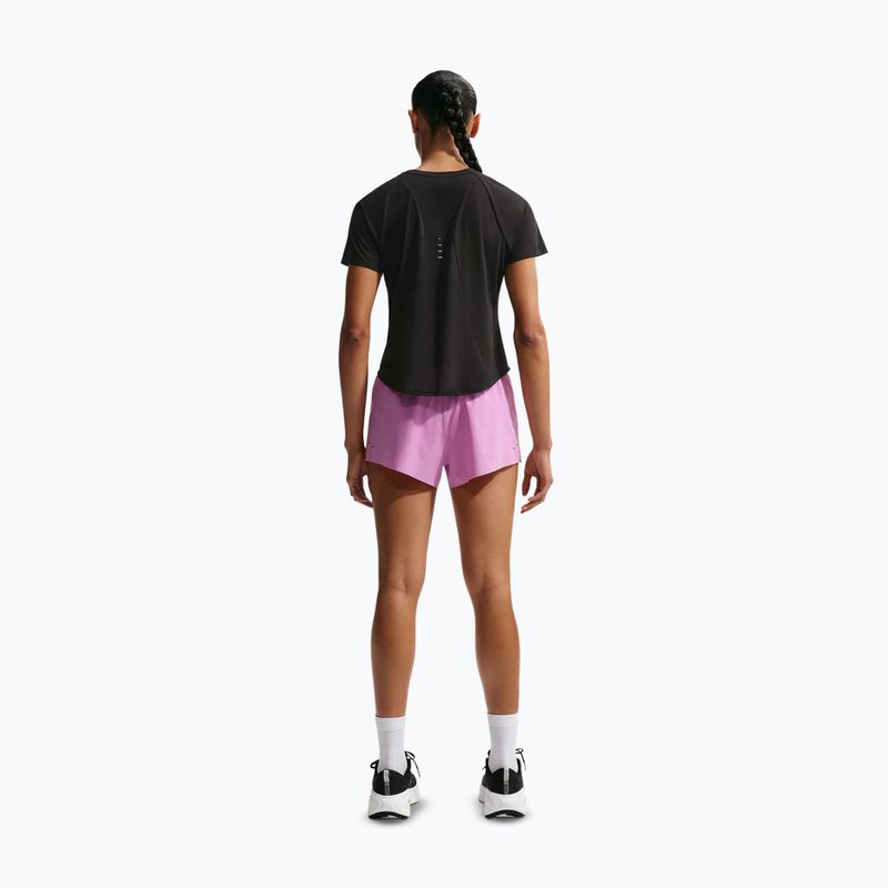 Men's running shorts Nike Swift Breathe Dri-Fit Mid-Rise 2.5" light magenta/photon dust 3