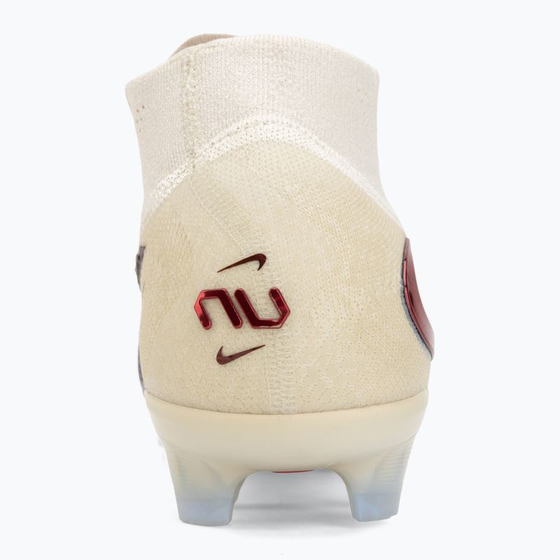 Men's football boots Nike United Phantom 6 High Elite FG burgundy crush/fossil/university red 6