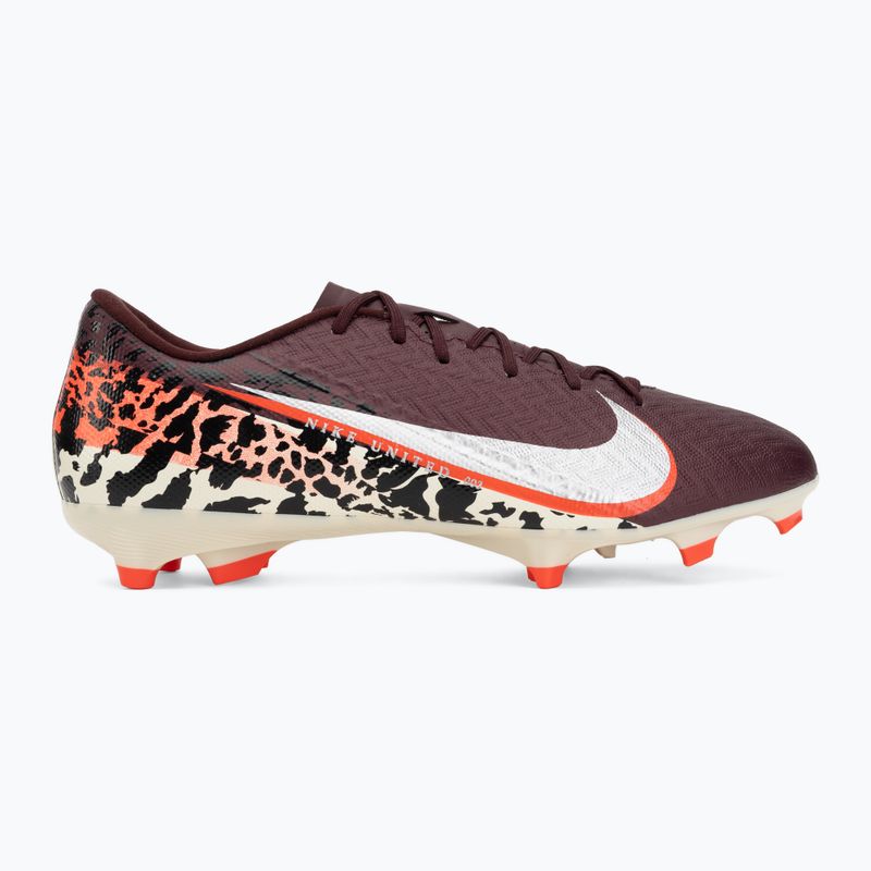 Men's football boots Nike United Mercurial Vapor 16 Academy MG burgundy crush/metallic silver 2