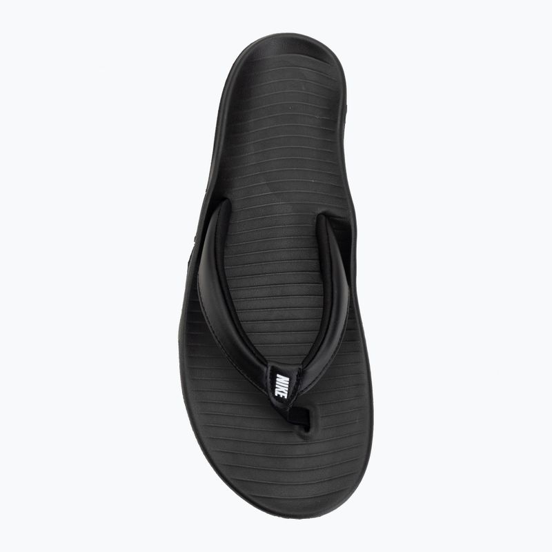 Women's flip-flops Nike Marina black/white 5