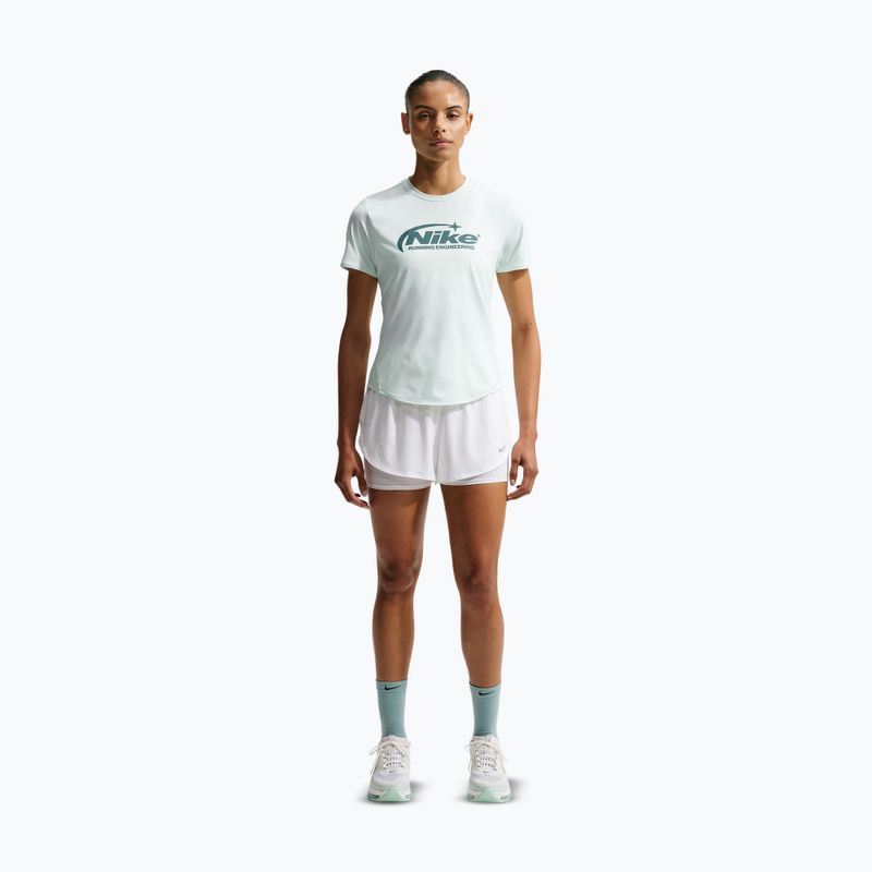 Women's running T-shirt Nike Swift Dri-Fit barely green 2