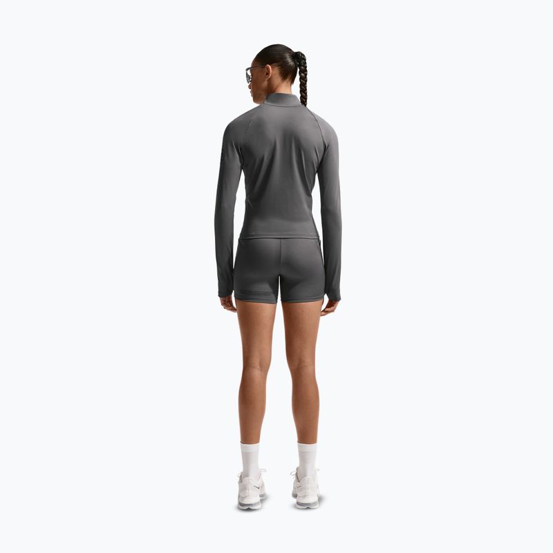 Women's running sweatshirt Nike Swift Dri-Fit Full Zip Mid-Layer medium ash 3