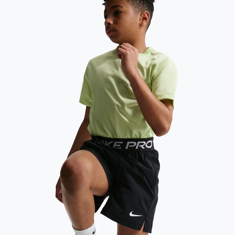 Children's shorts Nike Pro Dri-Fit black/white 4