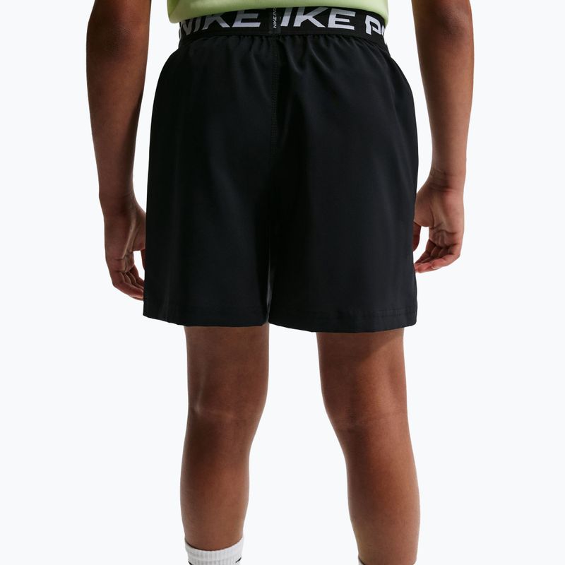 Children's shorts Nike Pro Dri-Fit black/white 6