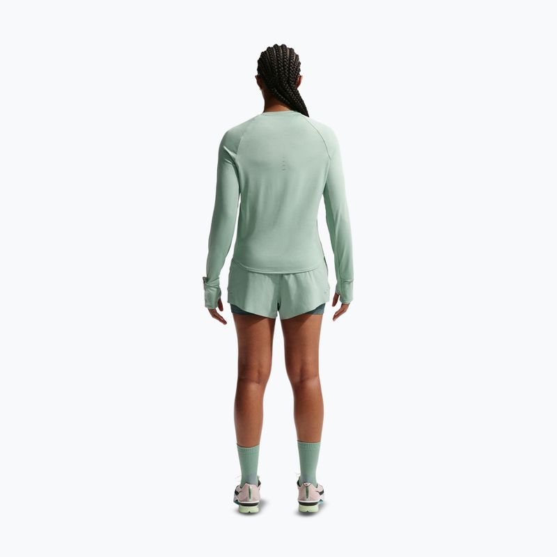 Women's running shorts Nike Swift Mid-Rise 2in1 steam/mineral slate 3