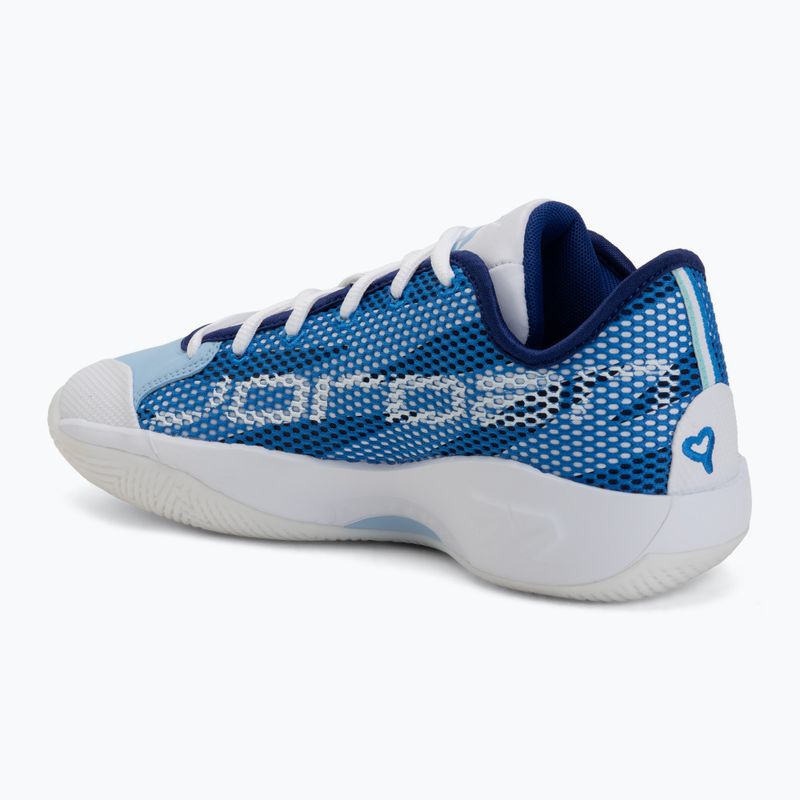 Men's basketball shoes Nike Jordan Luka 77 white/signal blue/psychic blue 3