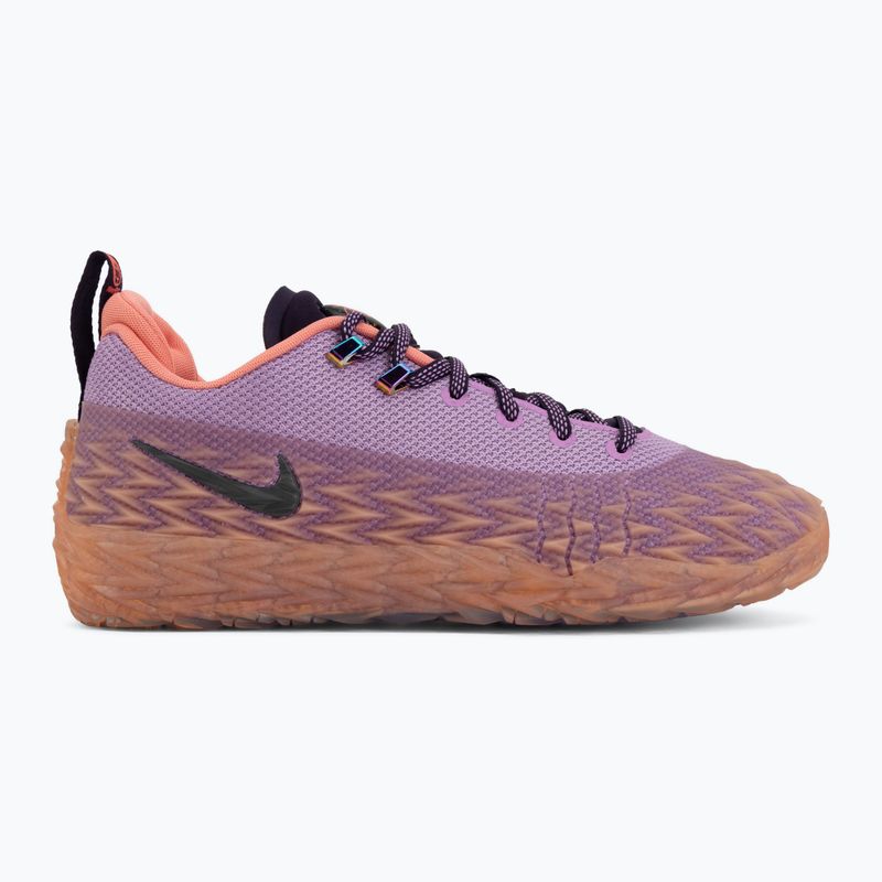 Men's basketball shoes Nike S.T. Flare 2 rush fuchsia/purple dynasty/black 2