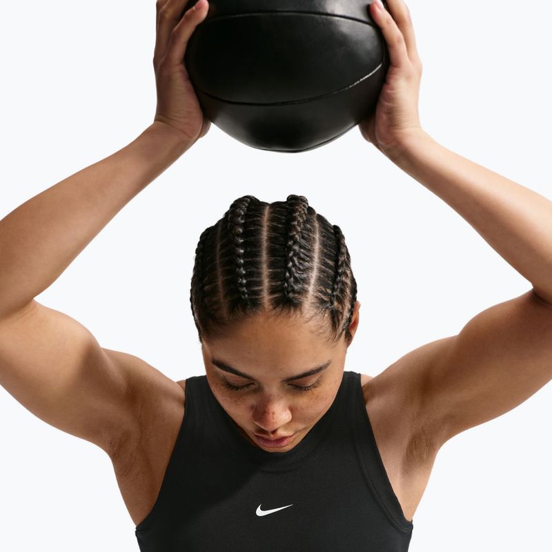 Women's training T-shirt Nike One Dri-Fit black/black/white 6