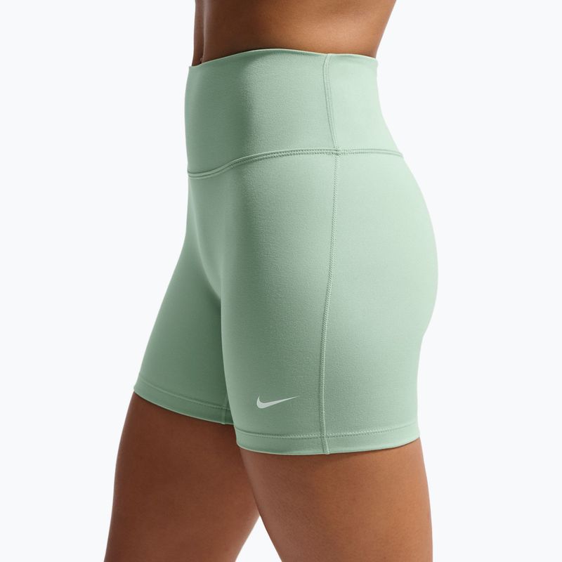 Women's shorts Nike One High-Waisted Biker 5" steam/white 6