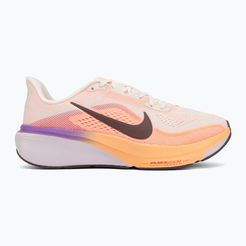Women's running shoes Nike Pegasus 42 chalk/orange pulse/bright violet/tattoo 2