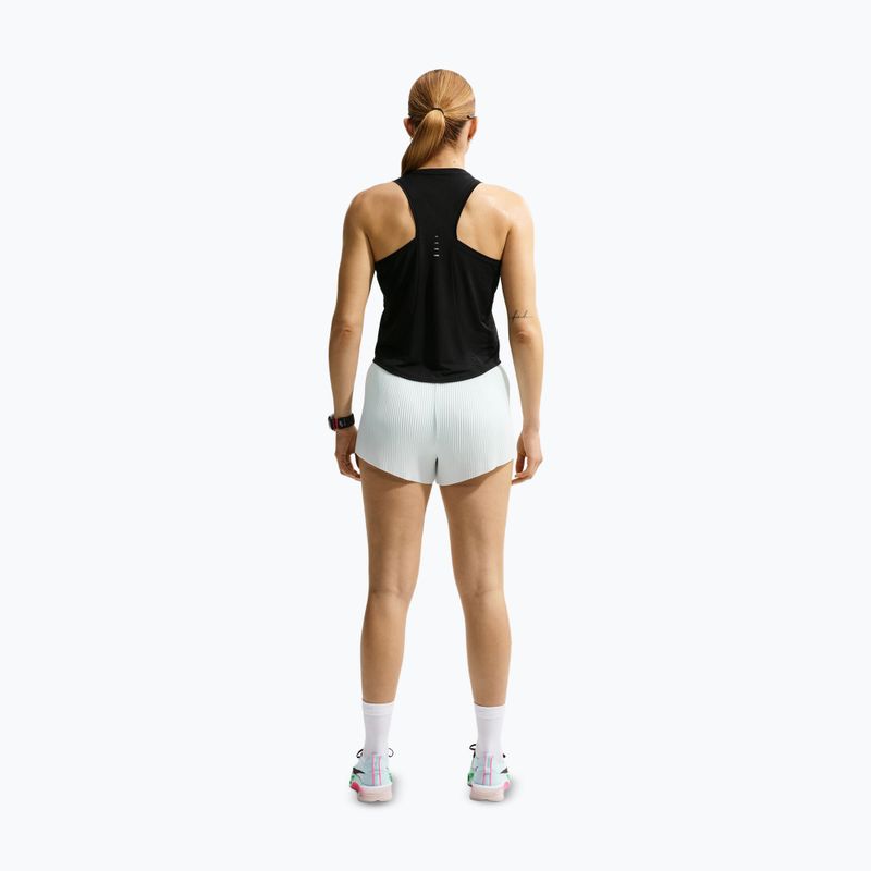 Women's running T-shirt Nike Swift Breathe Dri-Fit black/black/white 3