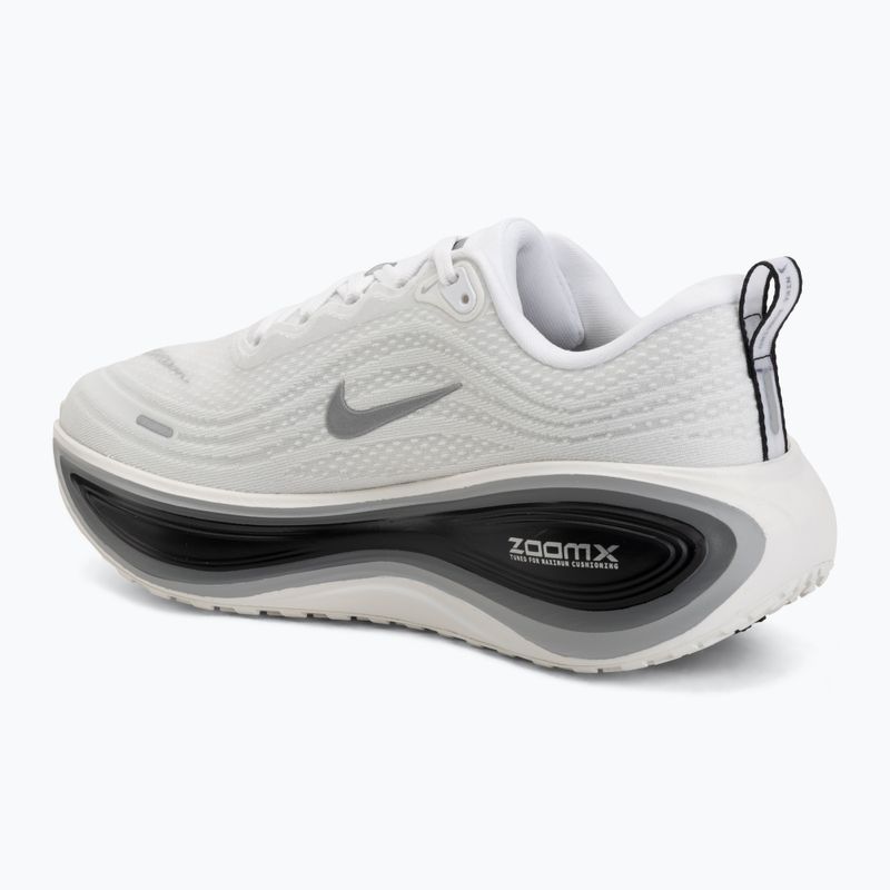 Men's running shoes Nike Vomero Plus white/black/cool grey/metallic silver 3