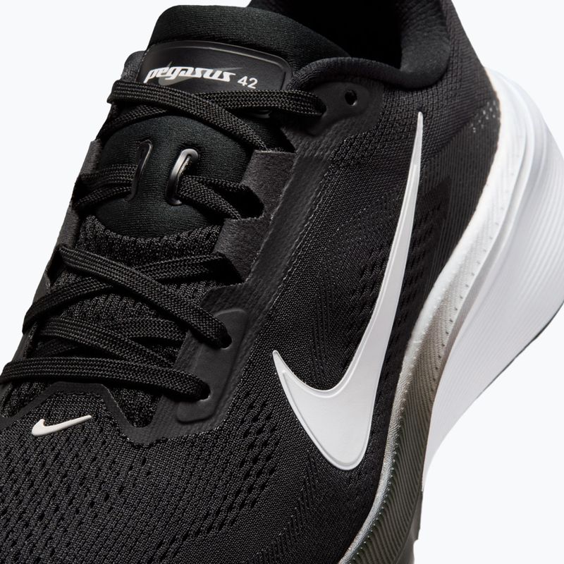 Women's running shoes Nike Pegasus 42 black/iron grey/white 7
