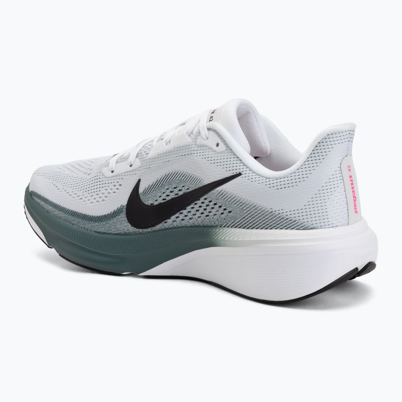 Men's running shoes Nike Pegasus 42 white/mineral slate/hyper pink/black 3