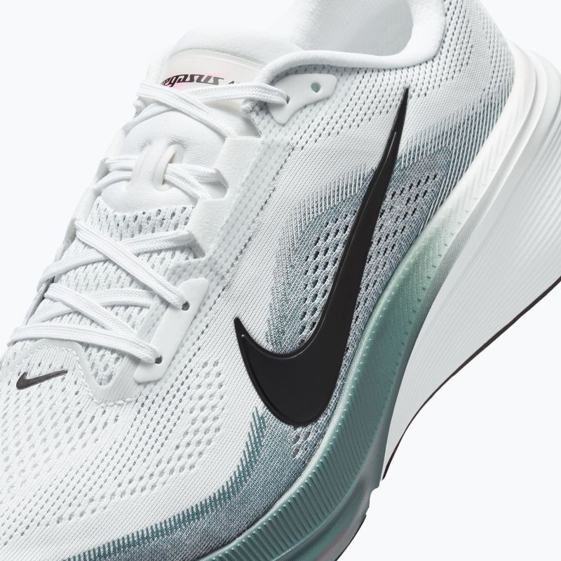 Men's running shoes Nike Pegasus 42 white/mineral slate/hyper pink/black 10