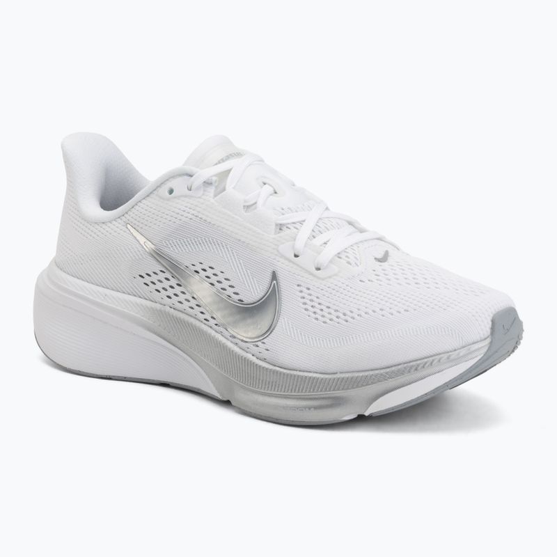 Women's running shoes Nike Pegasus 42 white/wolf grey/metallic silver