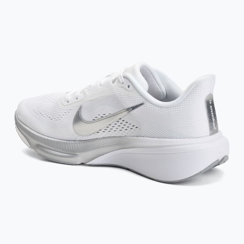 Women's running shoes Nike Pegasus 42 white/wolf grey/metallic silver 3
