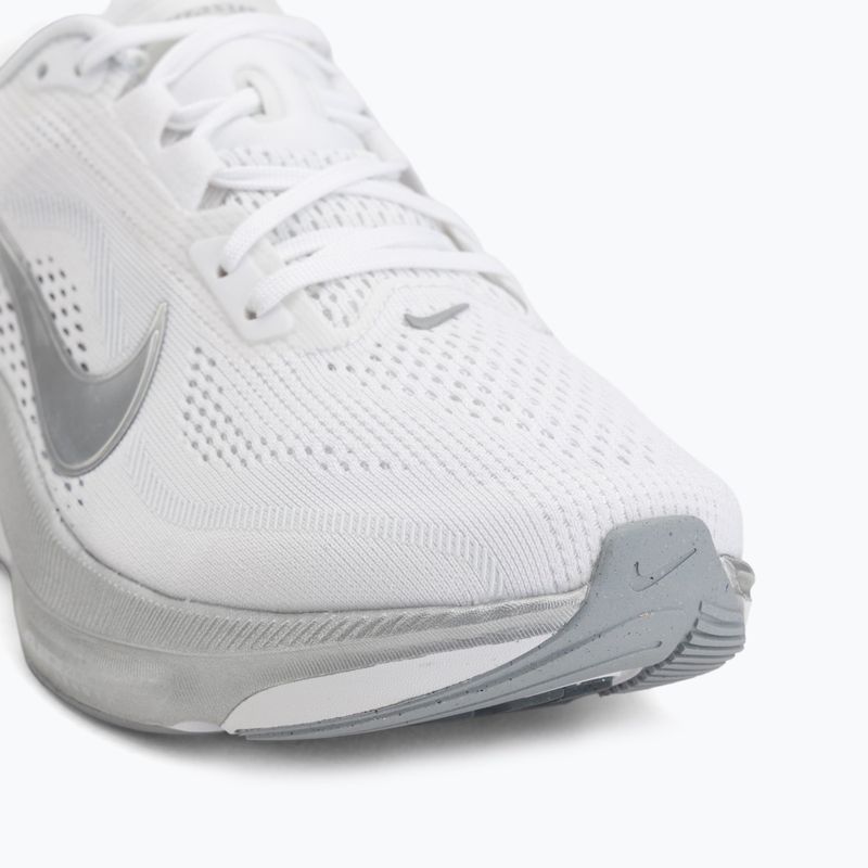 Women's running shoes Nike Pegasus 42 white/wolf grey/metallic silver 7