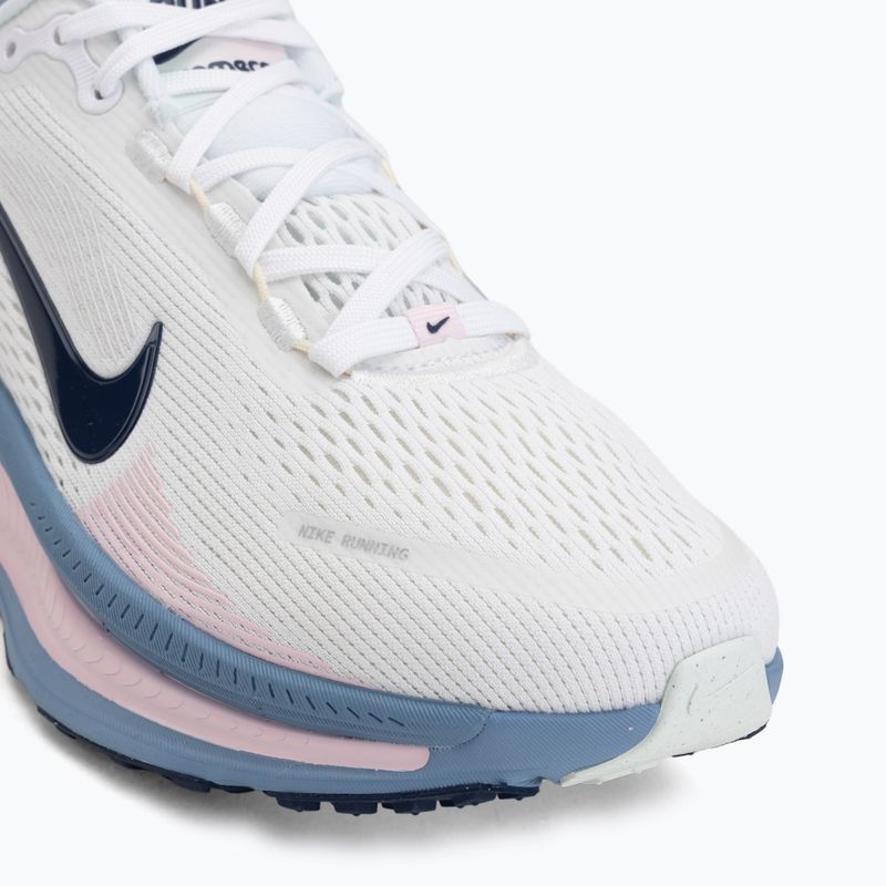 Women's running shoes Nike Vomero 18 white/work blue/midnight navy 7