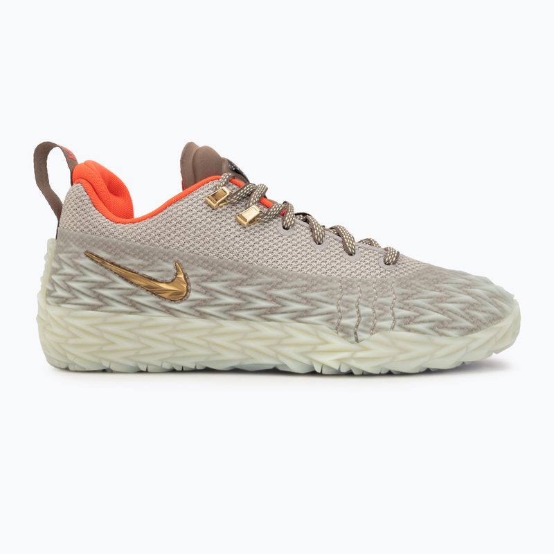 Men's basketball shoes Nike S.T. Flare 2 college grey/volt tint/metallic gold 2