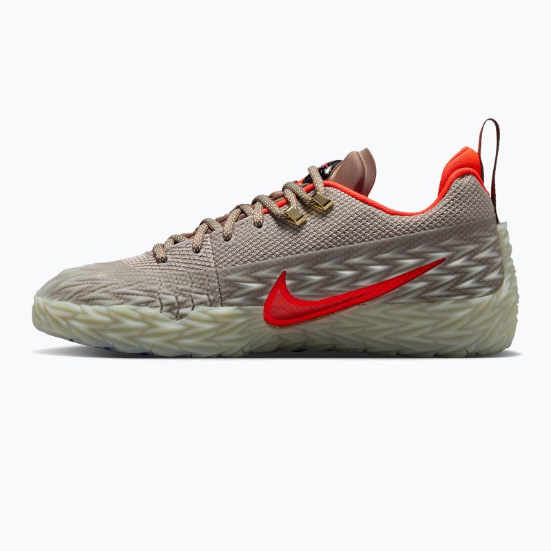 Men's basketball shoes Nike S.T. Flare 2 college grey/volt tint/metallic gold 2