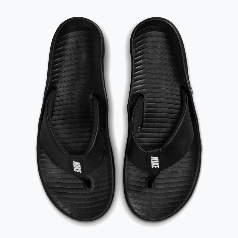 Men's flip-flops Nike Marina black/white 3