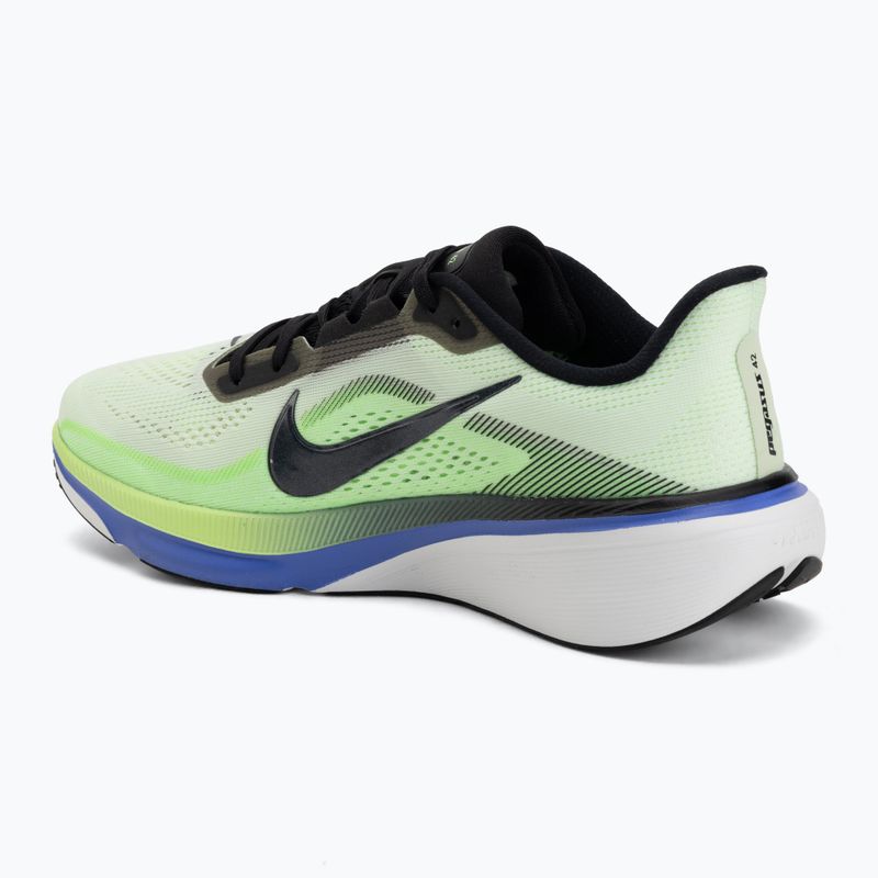 Men's running shoes Nike Pegasus 42 volt tint/sapphire/black spruce 3