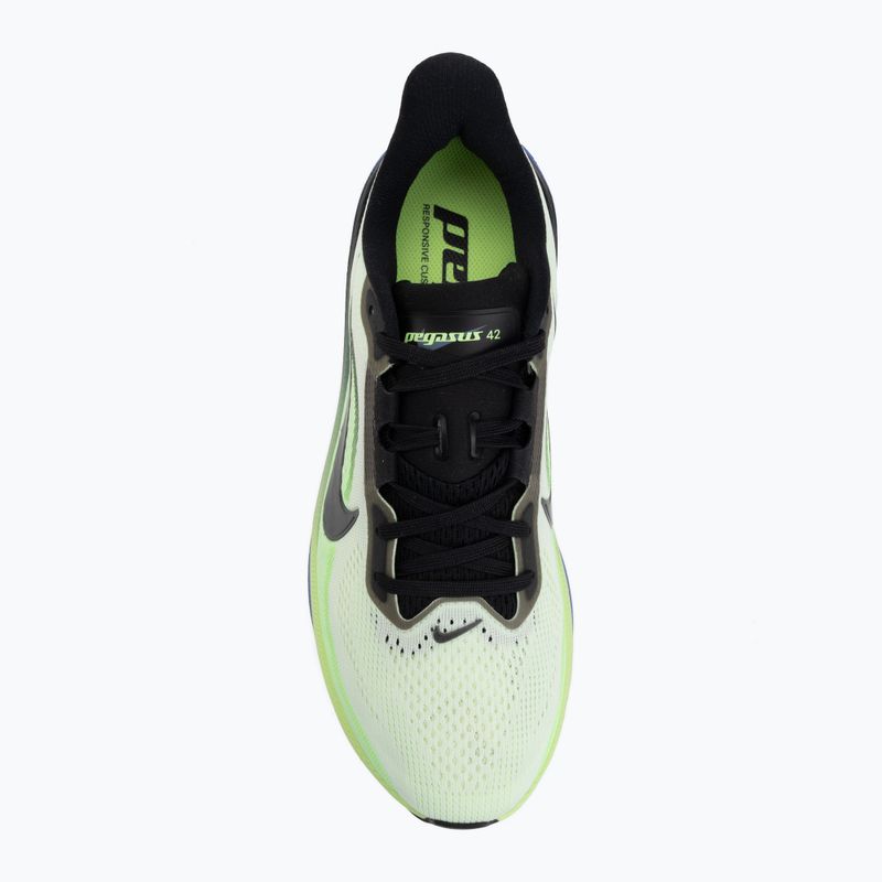 Men's running shoes Nike Pegasus 42 volt tint/sapphire/black spruce 5
