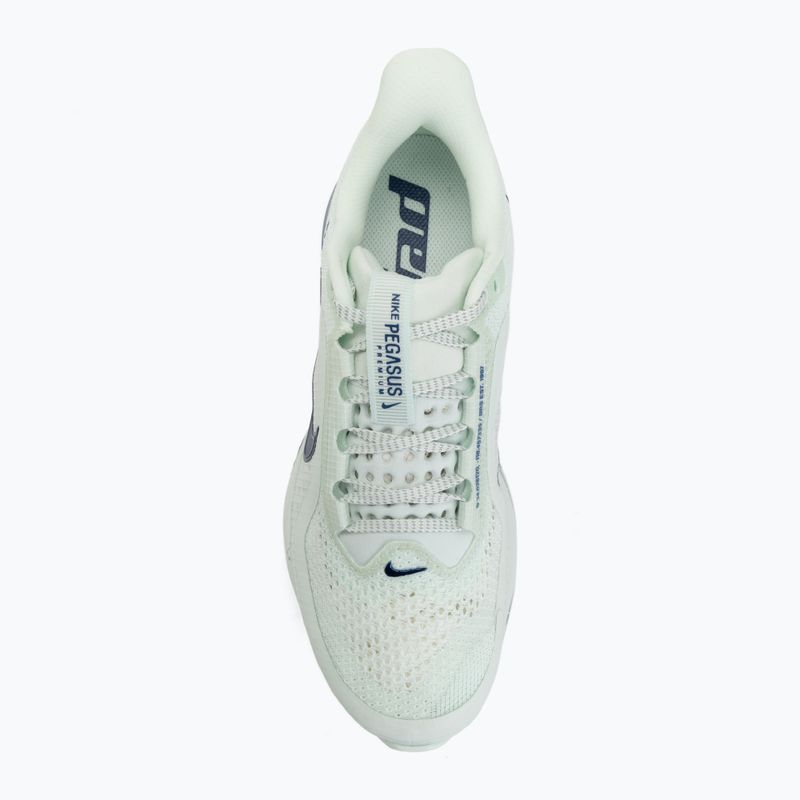 Women's running shoes Nike Pegasus Premium barely green/work blue/blue void 5