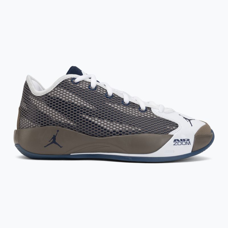 Men's basketball shoes Jordan Luka 77 olive grey/white/midnight navy 2