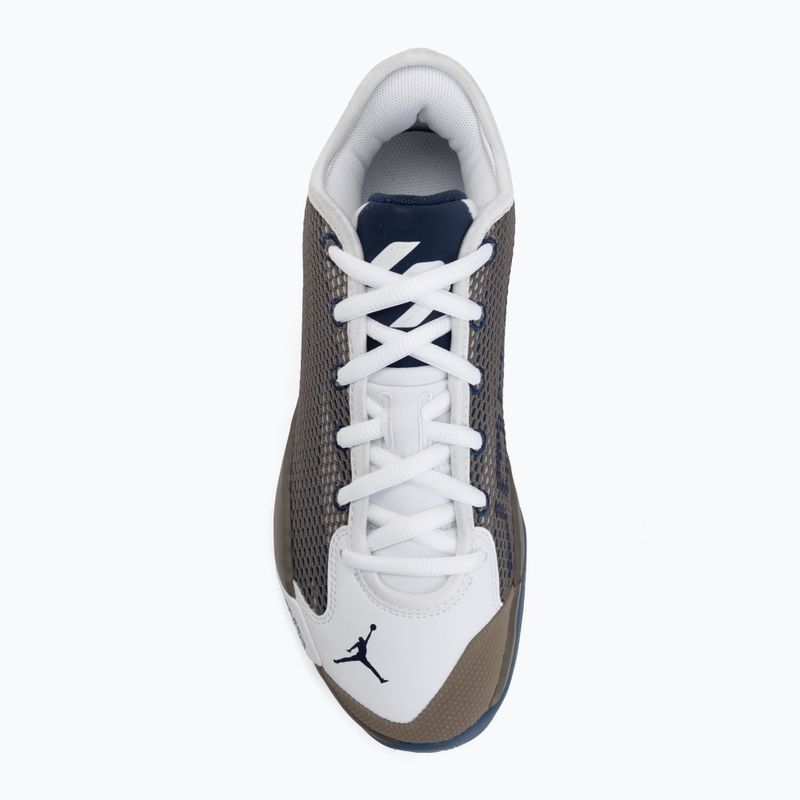 Men's basketball shoes Jordan Luka 77 olive grey/white/midnight navy 5