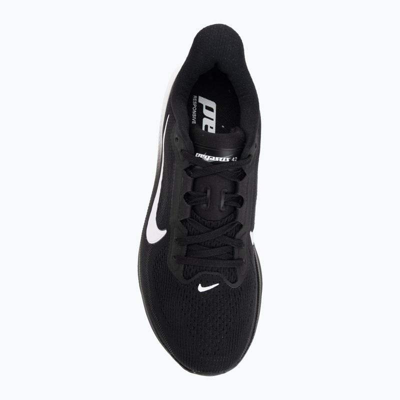Women's running shoes Nike Pegasus 42 black/iron grey/white 5