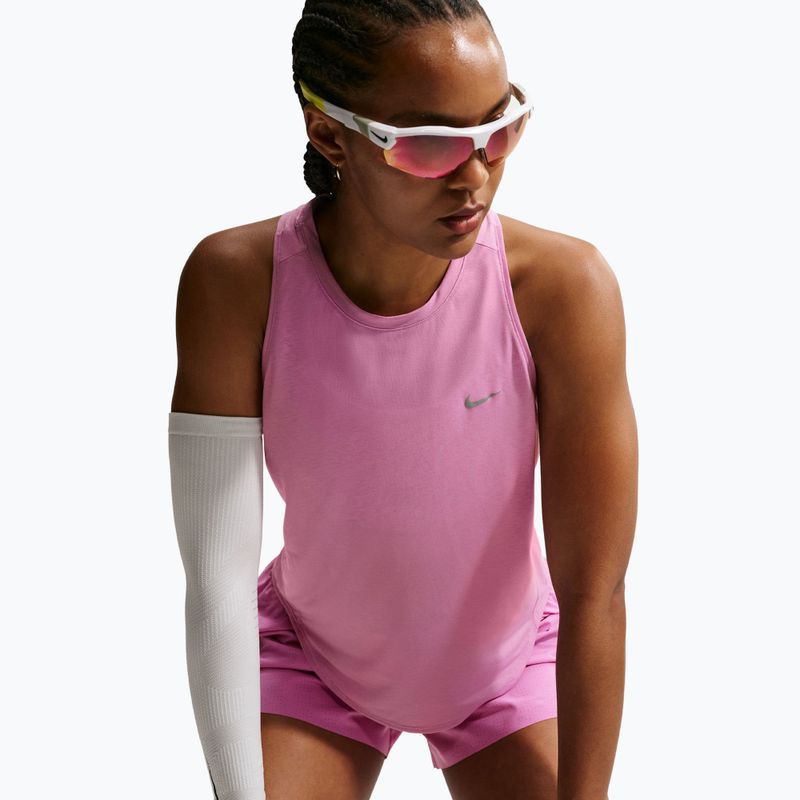 Women's running T-shirt Nike Swift Breathe Dri-Fit light magenta/photon dust 6
