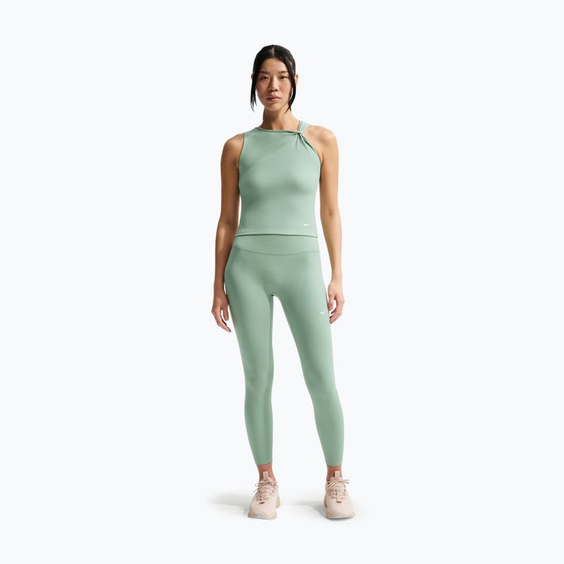 Women's training T-shirt Nike One Dri-Fit TT steam/white 2