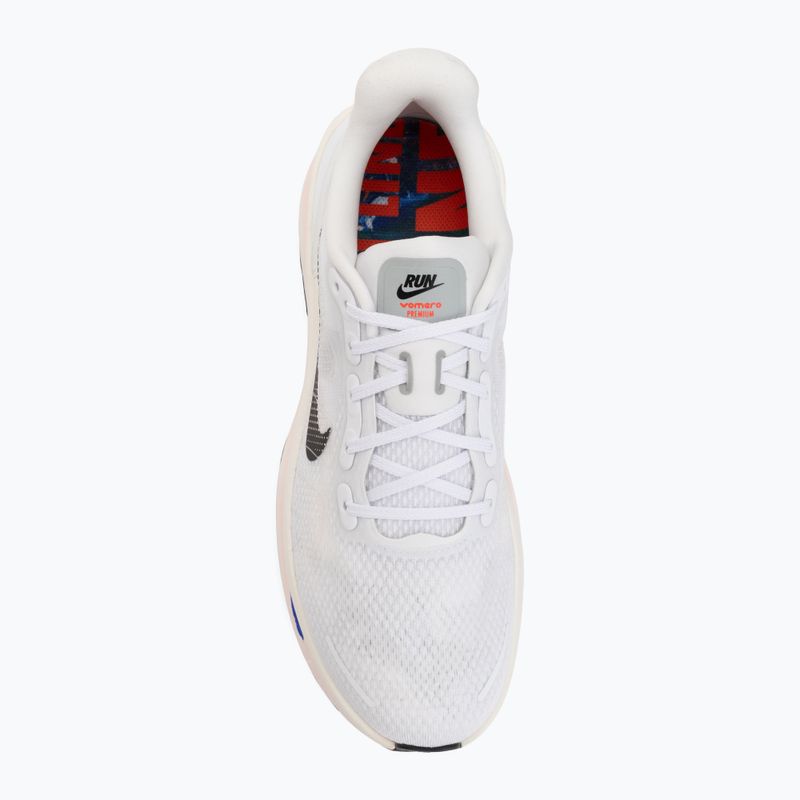 Men's running shoes Nike Vomero Premium white/racer blue/bright crimson/black 5