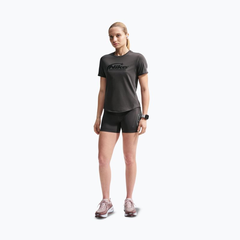 Women's running T-shirt Nike Swift Dri-Fit medium ash 2