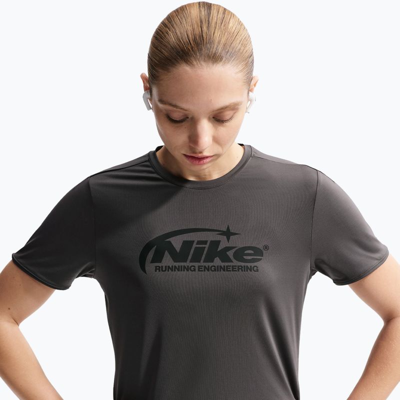 Women's running T-shirt Nike Swift Dri-Fit medium ash 4
