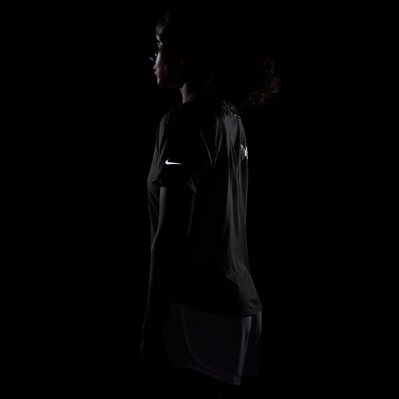 Women's running T-shirt Nike Swift Dri-Fit medium ash 7