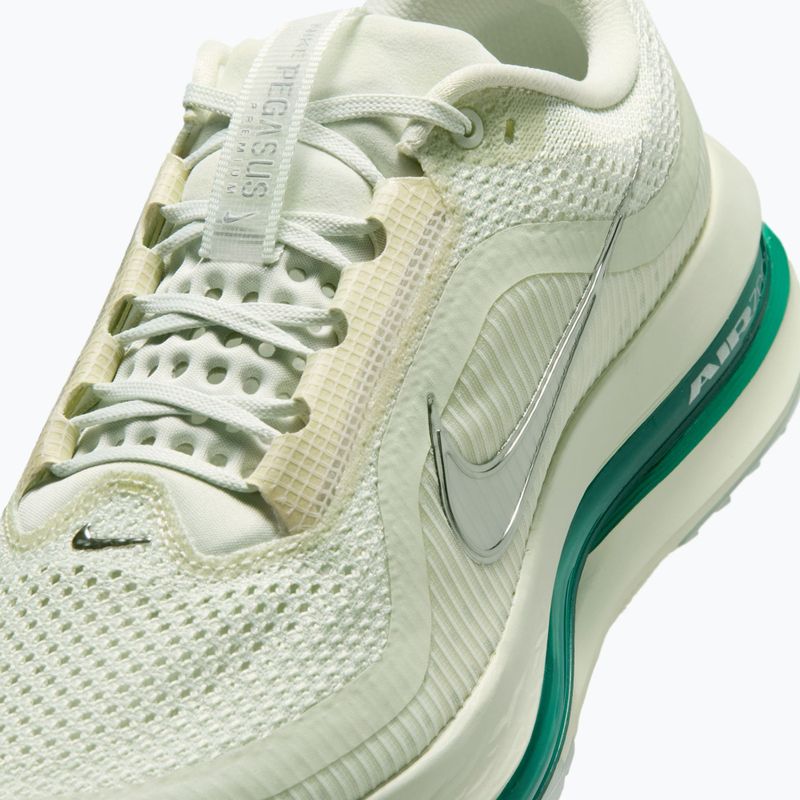 Women's running shoes Nike Pegasus Premium sea glass/malachite/metallic silver 4