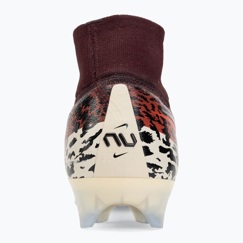Men's football boots Nike United Superfly 10 Elite burgundy crush/university red/fossil/metal silver 6