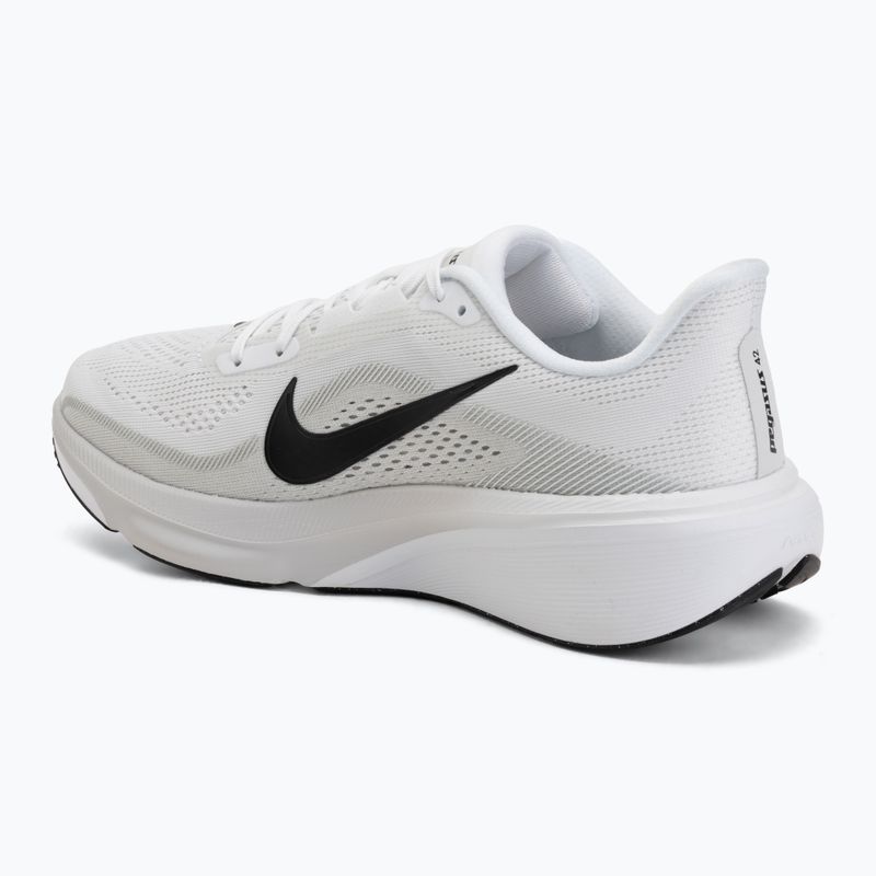 Men's running shoes Nike Pegasus 42 white/photon dust/black 3