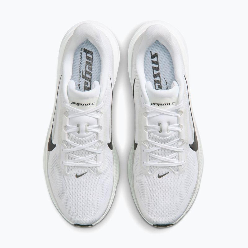 Men's running shoes Nike Pegasus 42 white/photon dust/black 5