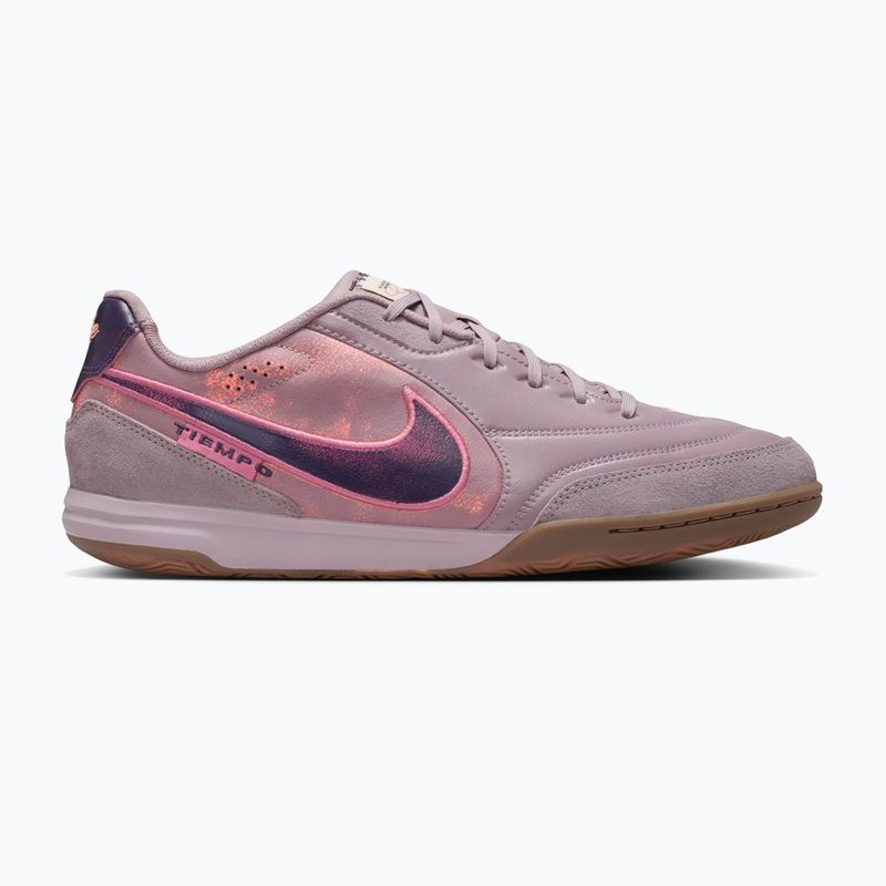 Men's football boots Nike Tiempo Streetgato PRM IC light violet ore/gum dark brown/peony