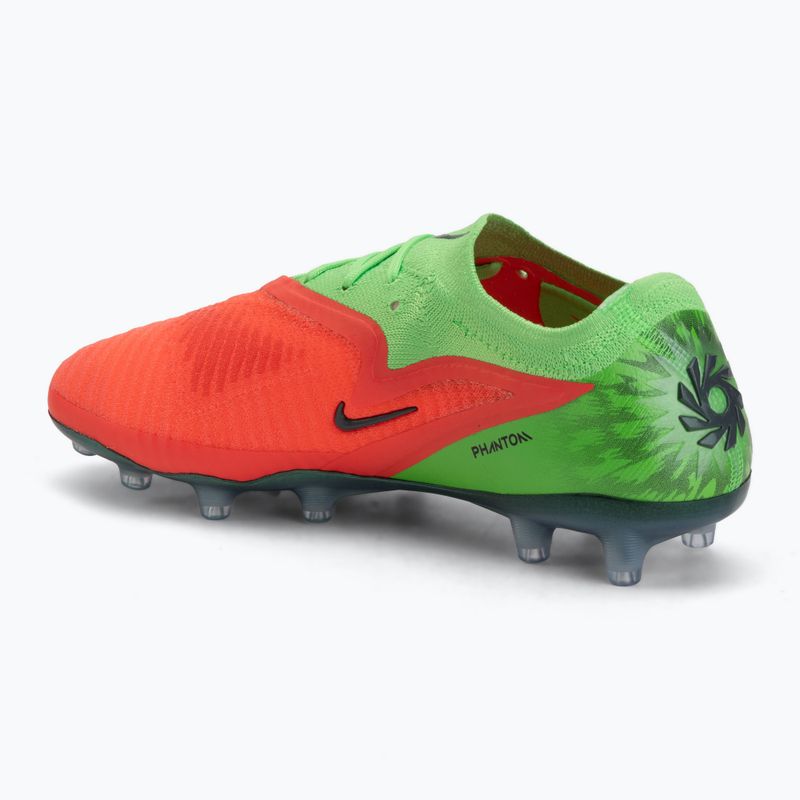 Men's football boots Nike Phantom 6 Low Elite Erling Haaland AG hot punch/green strike/black 3