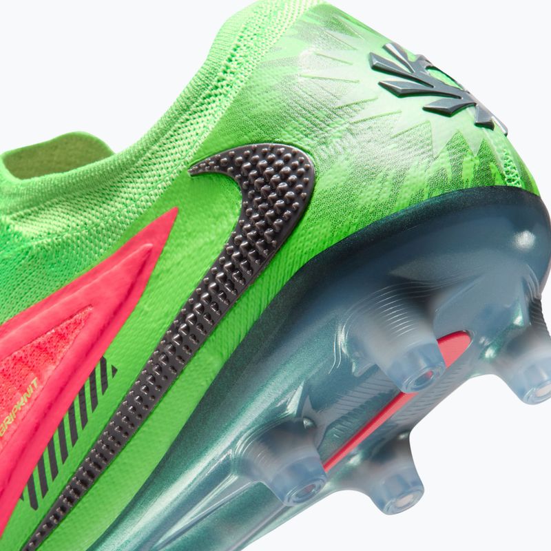 Men's football boots Nike Phantom 6 Low Elite Erling Haaland AG hot punch/green strike/black 5