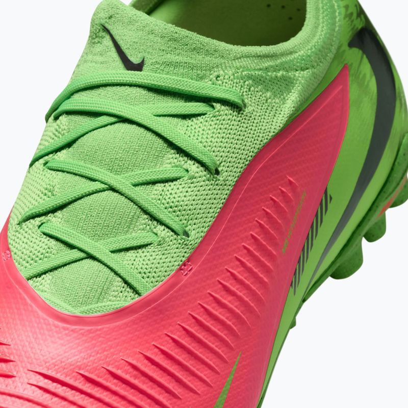 Men's football boots Nike Phantom 6 Low Pro Erling Haaland TF hot punch/green strike/black 3